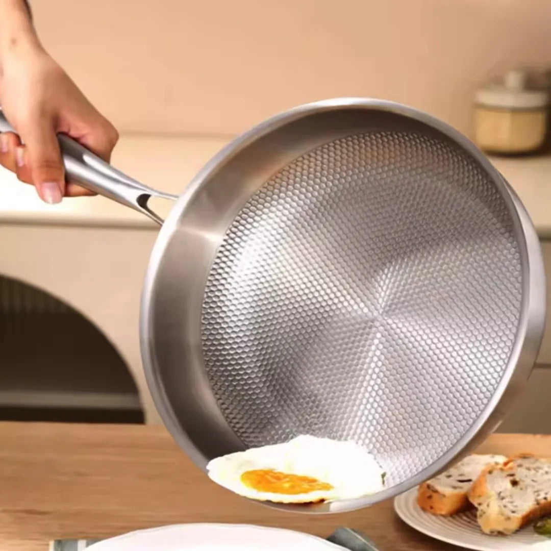 Stainless Steel Frying Pan